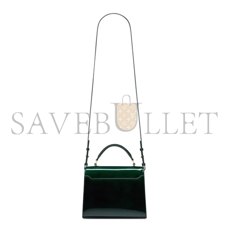 Y*L cassandra mini top handle bag in patent leather 623930aaef93856 (20*16*7.5cm)